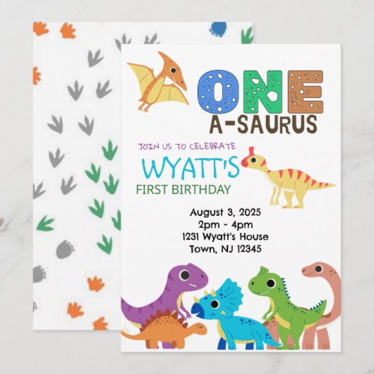 招待 招待状 (正面/裏面)