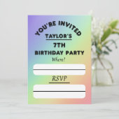 招待 招待状 (スタンド正面)