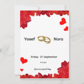 招待 招待状 (正面)