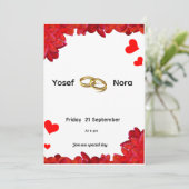 招待 招待状 (スタンド正面)