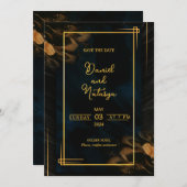 招待 招待状 (正面/裏面)