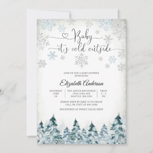 招待 招待状 (正面)