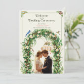 招待 招待状 (スタンド正面)