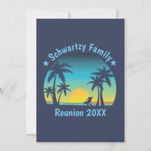 招待 招待状 (正面)