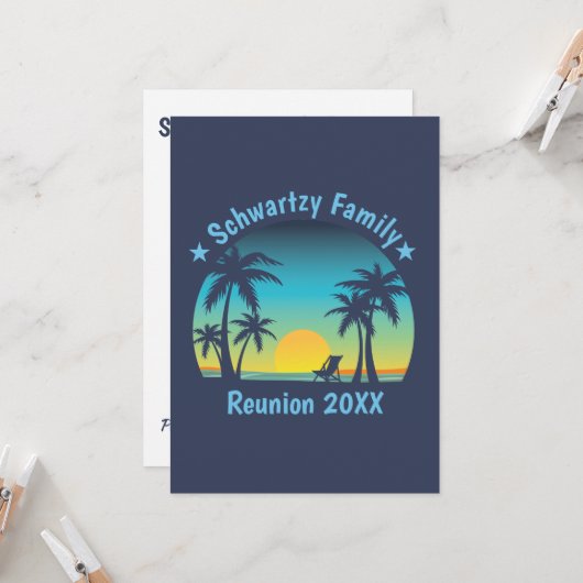 招待 招待状 (正面/裏面インサイチュ)