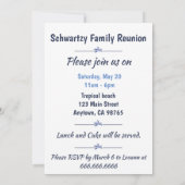 招待 招待状 (裏面)