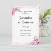 招待 招待状 (スタンド正面)