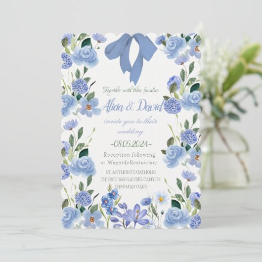 招待 招待状 (スタンド正面)