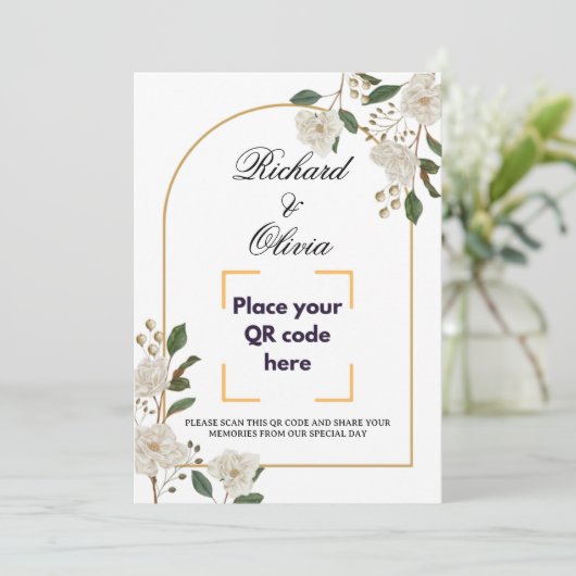 招待 招待状 (スタンド正面)