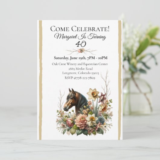 招待 招待状 (スタンド正面)