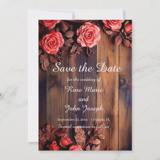 招待 招待状 (正面)