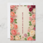 招待 招待状 (裏面)