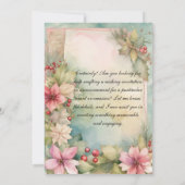 招待 招待状 (裏面)