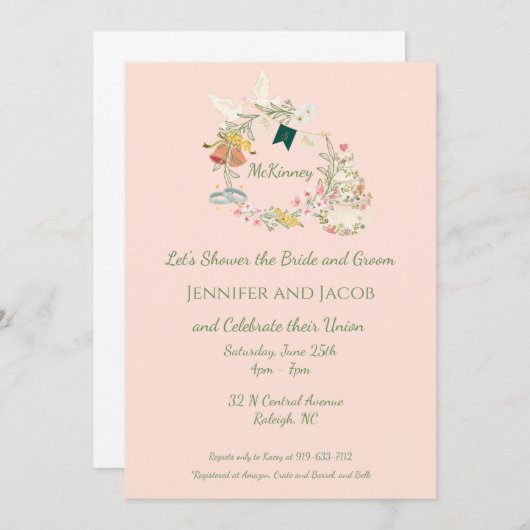 招待 招待状 (正面/裏面)