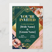 招待 招待状 (正面/裏面)