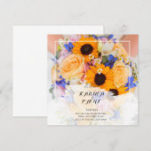 招待 招待状 (正面/裏面)