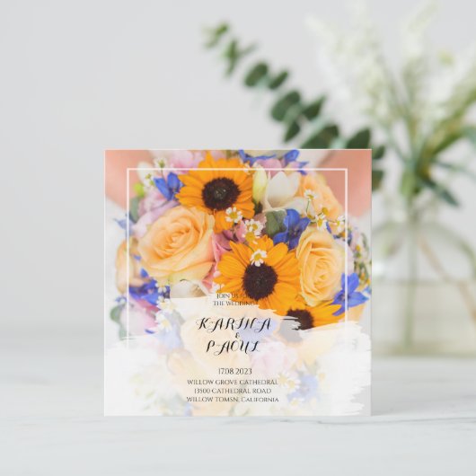 招待 招待状 (スタンド正面)