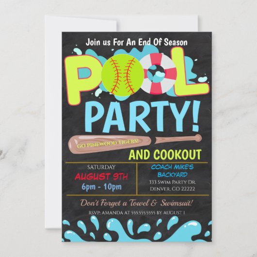 招待 招待状 (正面)