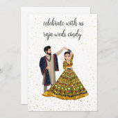 招待 招待状 (正面/裏面)