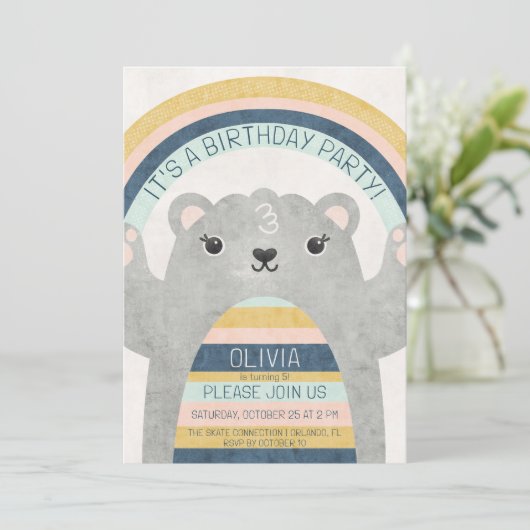 招待 招待状 (スタンド正面)