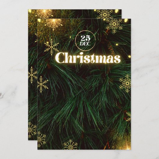 招待 招待状 (正面/裏面)