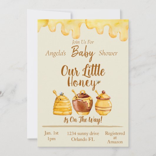 招待 招待状 (正面)