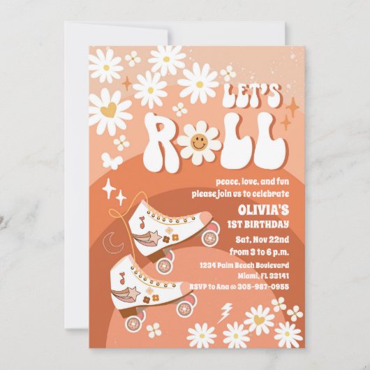 招待 招待状 (正面)