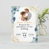 招待 招待状 (スタンド正面)