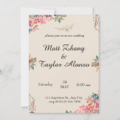 招待 招待状 (正面)