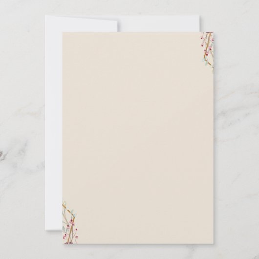 招待 招待状 (裏面)