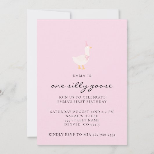 招待 招待状 (正面)