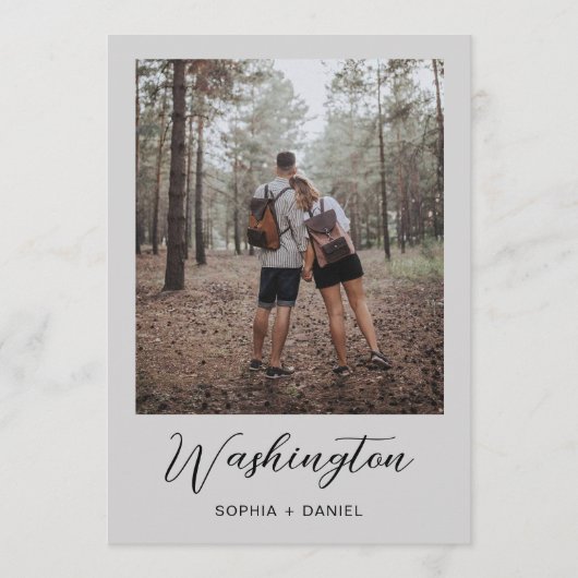 招待 招待状 (正面)