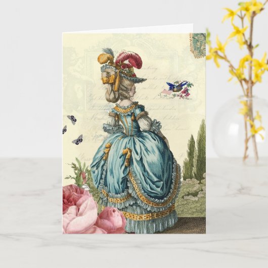 招待（母の日） カード (黄色い花)