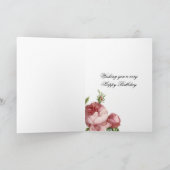 招待(誕生日) カード (内部)