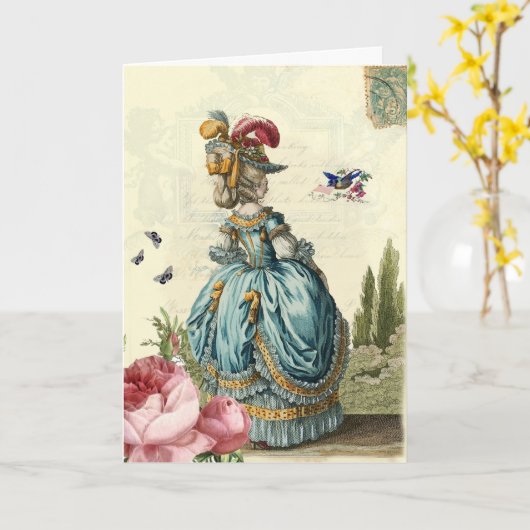 招待(誕生日) カード (黄色い花)