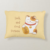 招日本のき猫福 アクセントクッション (裏面)