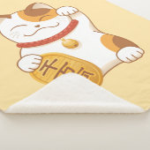 招日本のき猫福 シェルパブランケット (3/4)