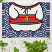 招日本のき猫 キッチンタオル (折り畳み)