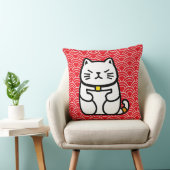 招日本のき猫 クッション (椅子)