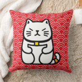 招日本のき猫 クッション (ブランケット)