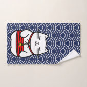 招日本のき猫 バスタオルセット (ハンドタオル)