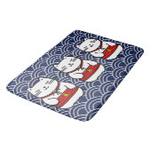 招日本のき猫 バスマット (アングル)