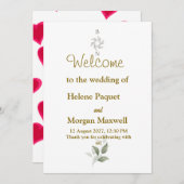 招結婚待 招待状 (正面/裏面)