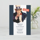 招集された!誕生日パーティー 招待状 (スタンド正面)