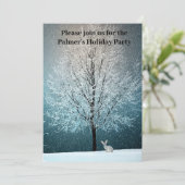 招霜の降りた待の中の夕べ 招待状 (スタンド正面)
