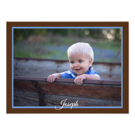 拡大のカスタマイズ名前の追加Kids写真プリント フォトプリント