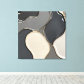 拡大キャンバスのグラフィックスタイリッシュ印刷 キャンバスプリント (インサイチュ (ウッドフロア))