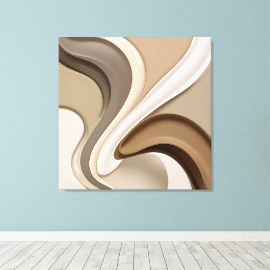 拡大キャンバスのグラフィックスタイリッシュ印刷 キャンバスプリント (インサイチュ (ウッドフロア))