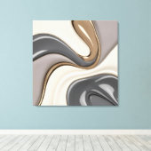 拡大キャンバスのグラフィックスタイリッシュ印刷 キャンバスプリント (インサイチュ (ウッドフロア))