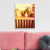 拡大キャンバス印刷フォトアート キャンバスプリント (インサイチュ (リビング))